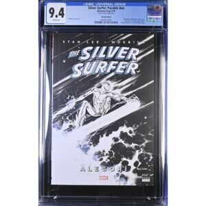 🔑🔥Silver Surfer PARABLE Turkish RARE 500-1K printed Stan Lee MOEBIUS CGC 9.4